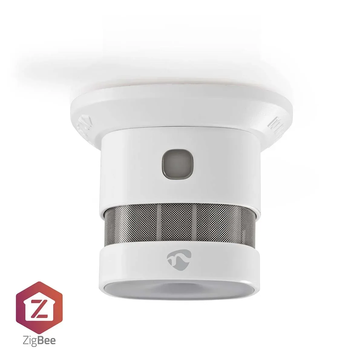 Nedis ZBDS10WT, Ionisaatiomittari, Langaton, Valkoinen, Koti, 2480 MHz, Muovi