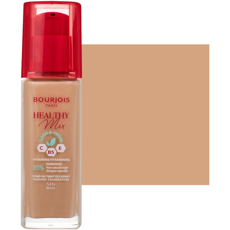 Bourjois Healthy Mix Foundation Radiant 54-Beige 30 ml