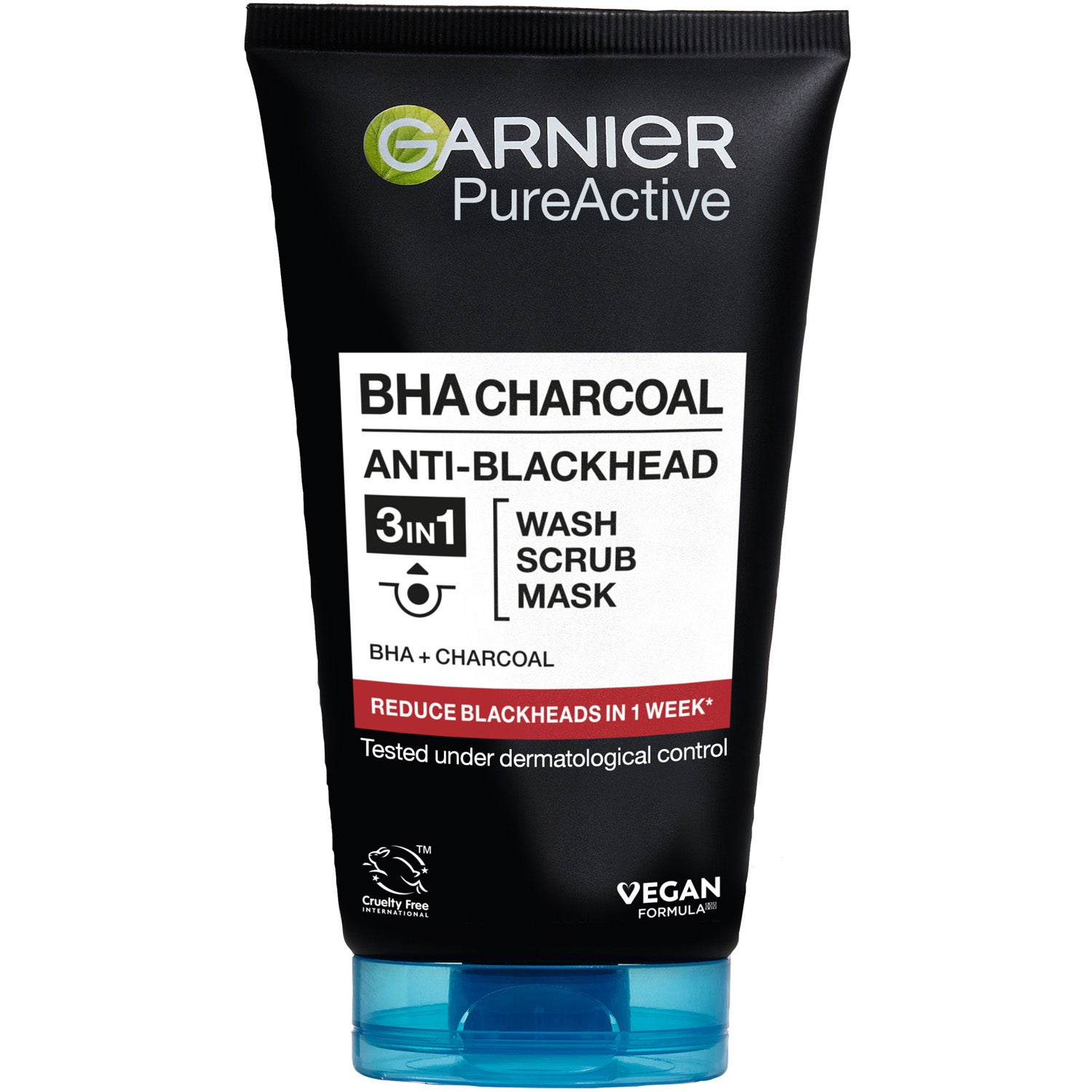 Garnier SkinActive Pure Active Intensive 3-in-1 Charcoal Oily Spot-prone Skin - 150 ml
