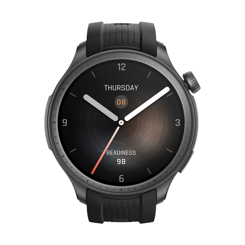 Amazfit Balance 3,81 cm (1.5") AMOLED 46 mm Digitaalinen 480 x 480 pikseliä Kosketusnäyttö Musta Wi-Fi GPS (satelliitti)