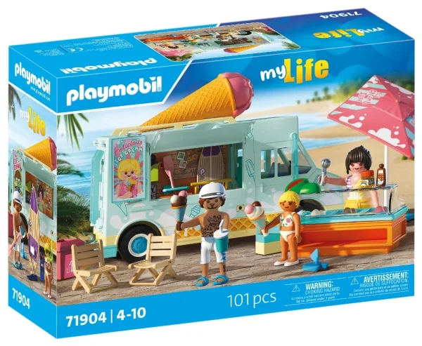 Playmobil My Life 71904, Jäätelöauto, 4 vuosi/vuosia, Monivärinen, Muovi