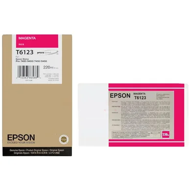 Epson Epson T6123 Mustepatruuna Magenta T6123 Vastaa: N/A
