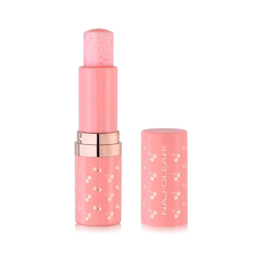 Naj·Oleari Sugar Lip Scrub 01 - Läpinäkyvä vaaleanpunainen