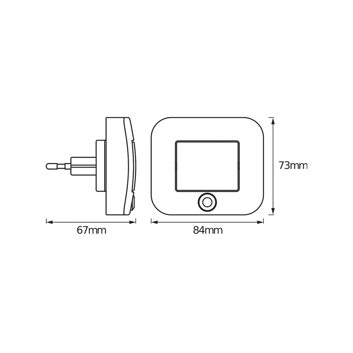Osram Lunetta Hall Sensor 10lm 0.7W/830 73mm white