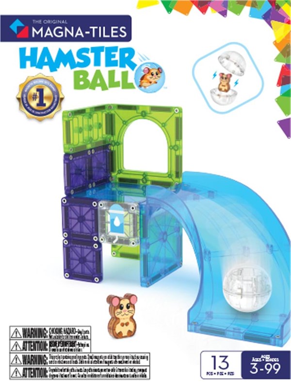 MAGNA-TILES Hamsterlegeplads 13 dele