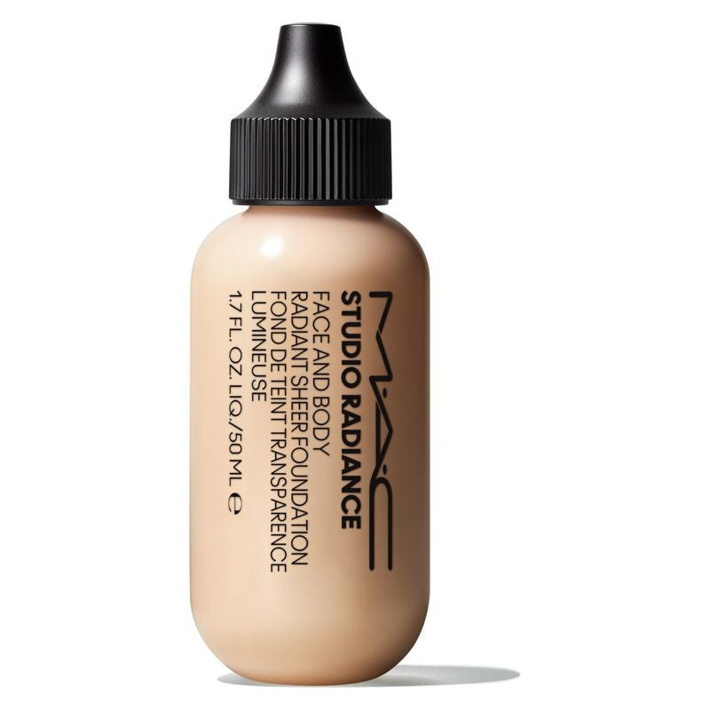 MAC Cosmetics Studio Radiance Sheer kevyt meikkivoide kasvoille ja vartalolle väri C0 50 ml
