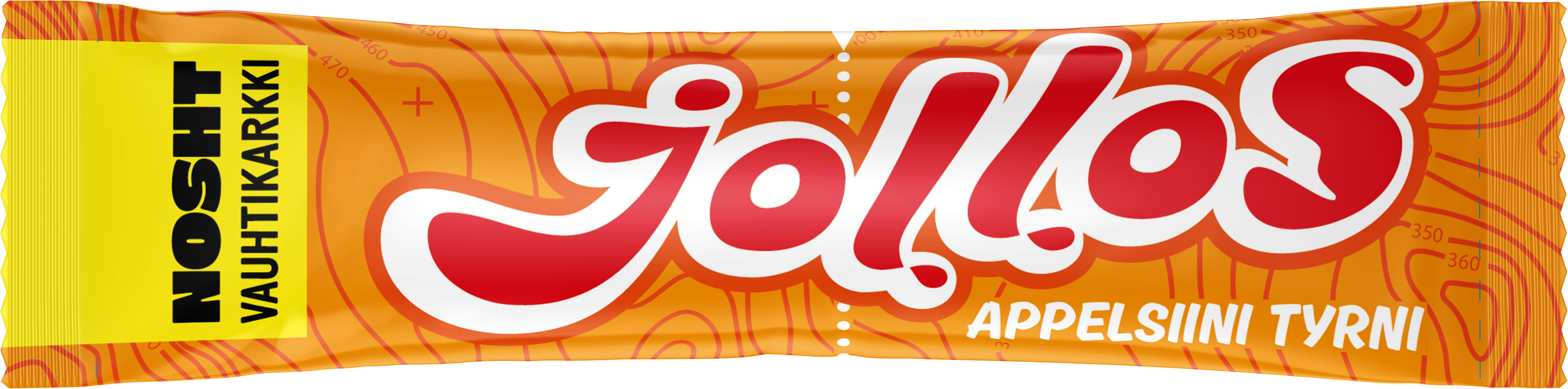 Nosht Jollos Vauhtikarkki Appelsiini Tyrni 52g