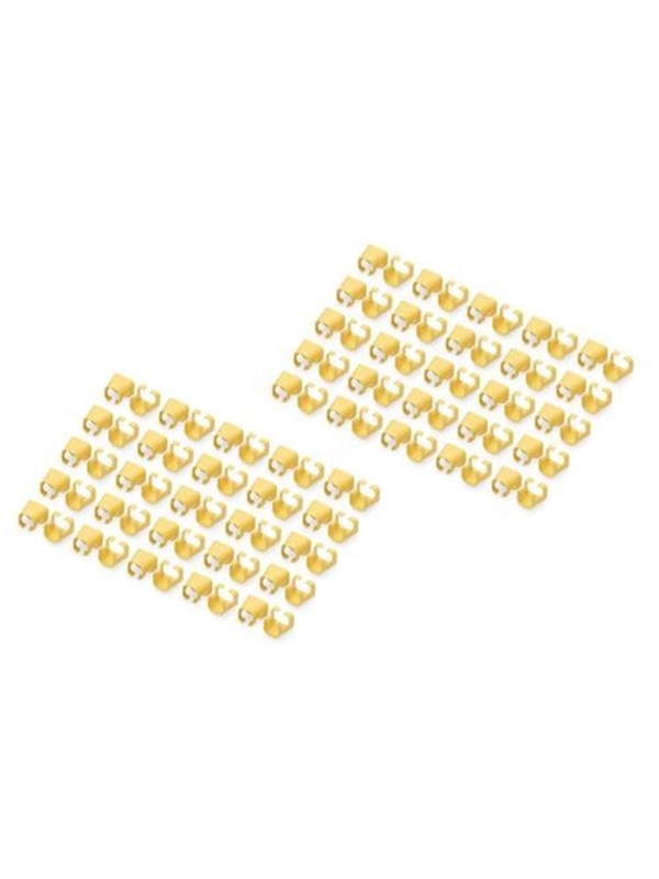 Digitus Color Clips Yellow 100pcs For Patch Cable