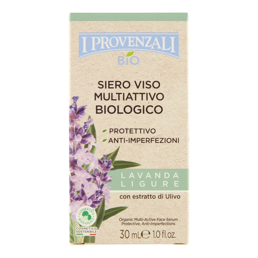 I Provenzali Bio Organic Multi Active Face Serum Ligurian Lavender 30 ml