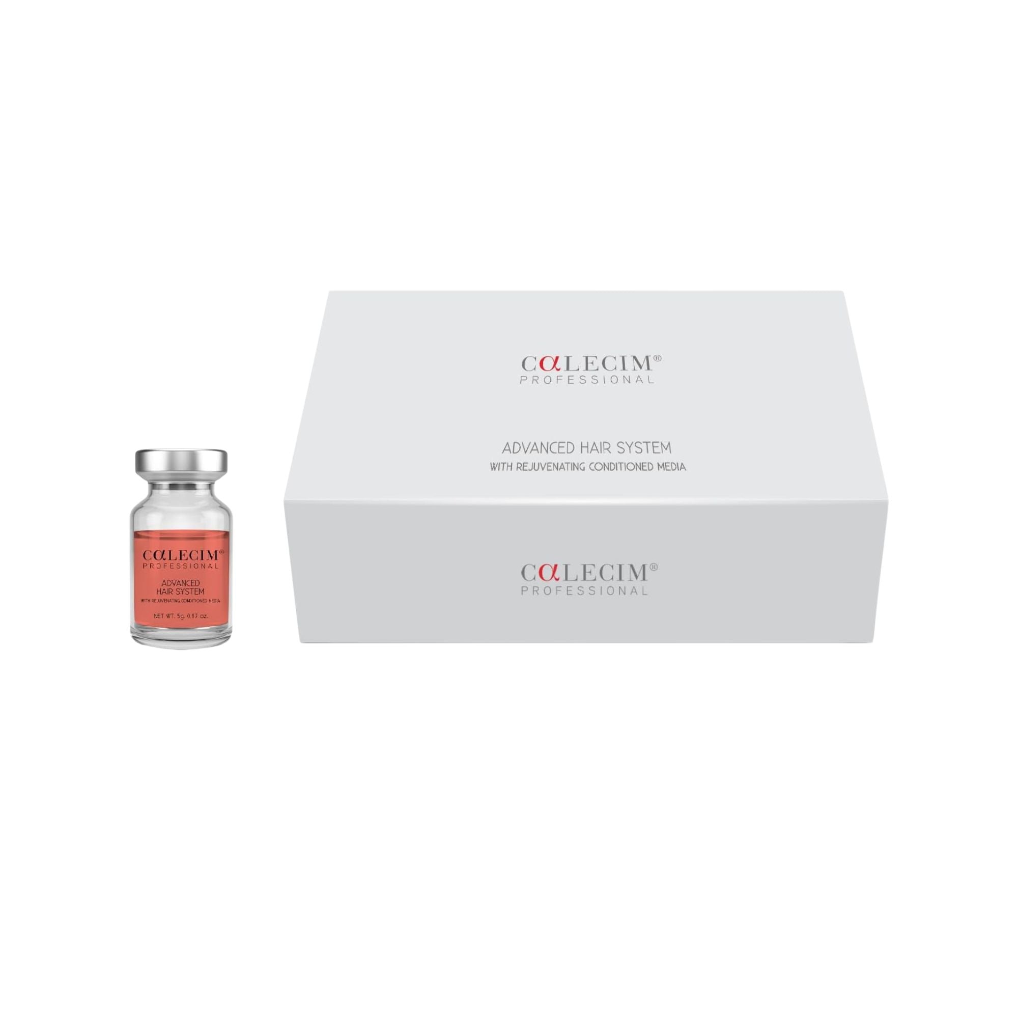 Setti, Calecim Professional, Calecim, Hiusseerumi, Hiusten kasvun stimuloimiseksi, 6 kpl, 5 ml
