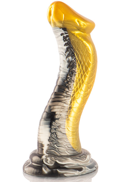 Drakon Dildo Yellow Cobra 20,5 cm Dragon Dildo