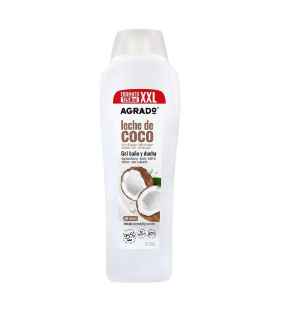 Agrado Coco kylpy- ja suihkugeeli 1250 ml