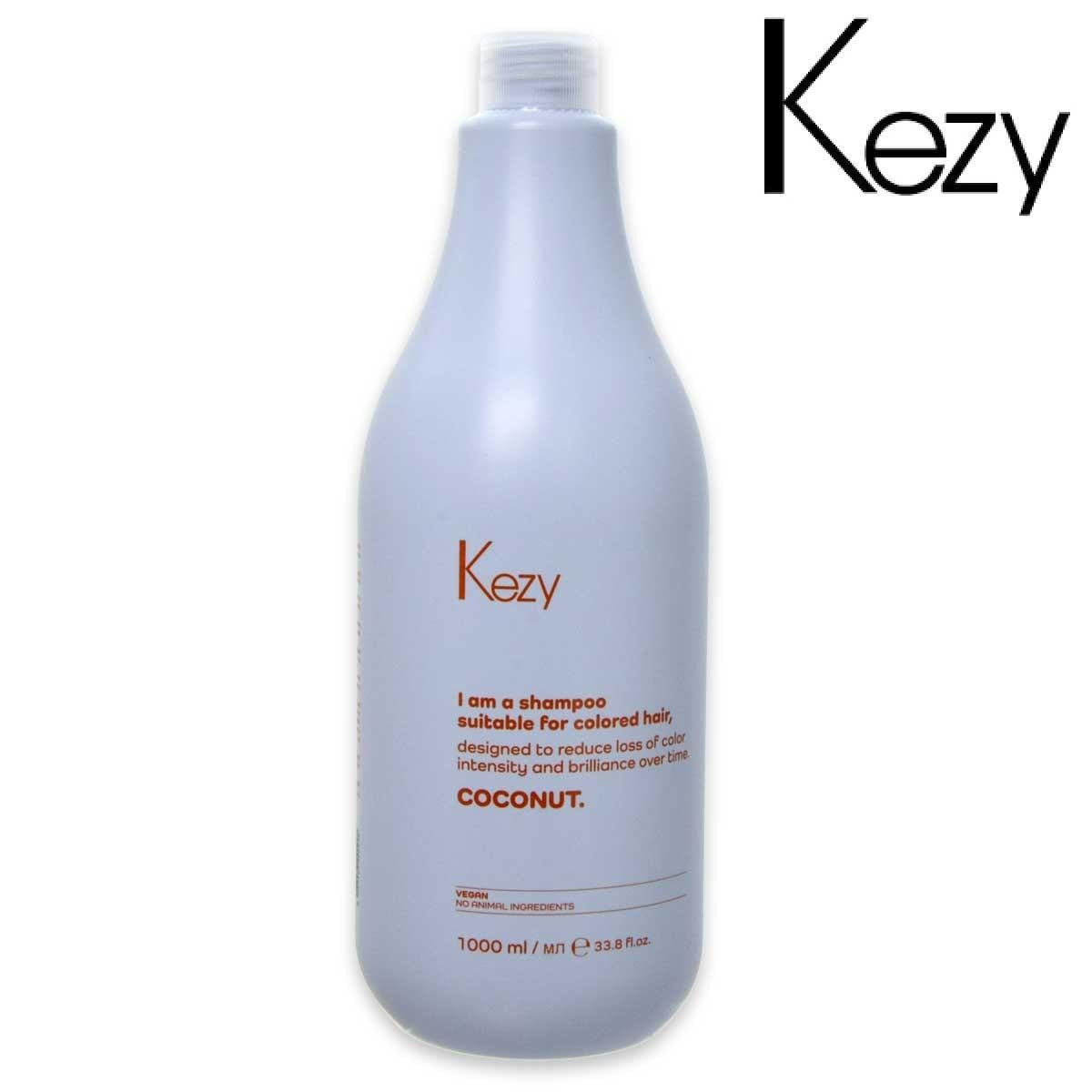 Kezy Kookosshampoo värjätyille hiuksille 1000 ml