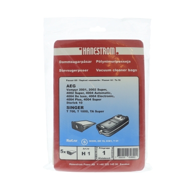 Haneström Pölypussit, paperi, 5kpl. DU12060 Vastaa: N/A