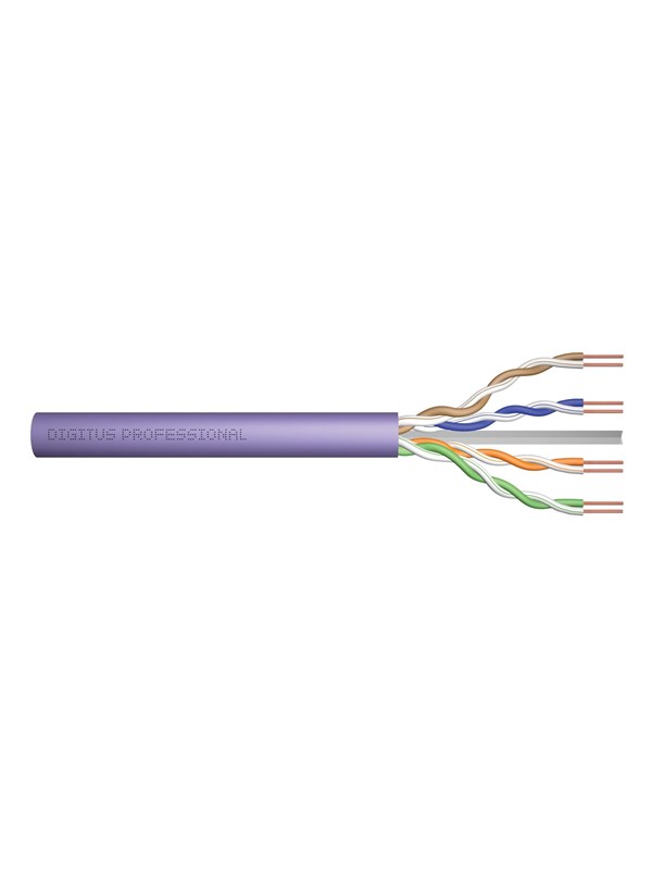 Digitus Bulk Cable Ei Cat 6 100m Violetti
