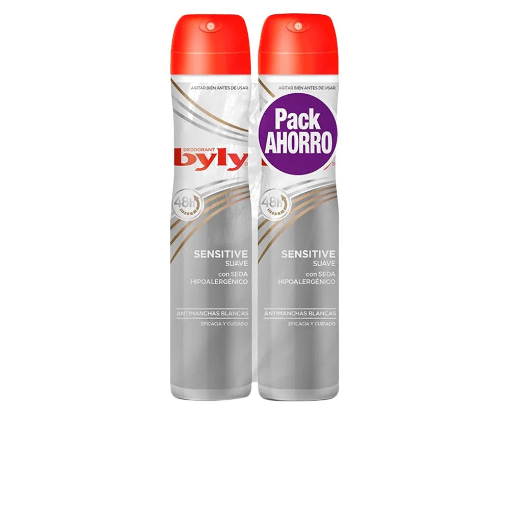 Byly Sensitive Spray Deodorantti 2x200ml