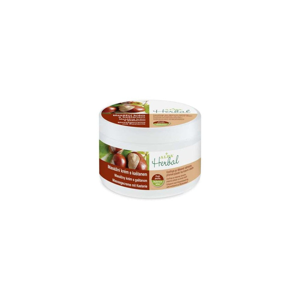 Alpa Alpa Yrttihierontavoide kastanjalla - 250 ml