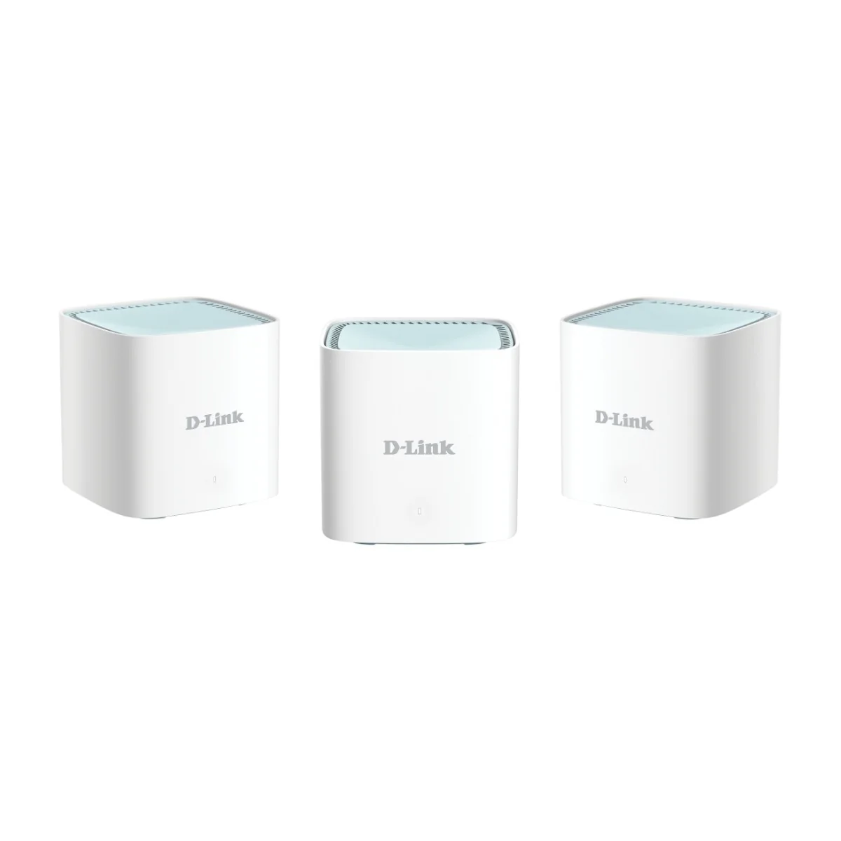D-Link Eagle Pro AI M15 -mesh WiFi -järjestelmä, Wi-Fi 6, AX1500, Dual-band, 3 kpl, valkoinen