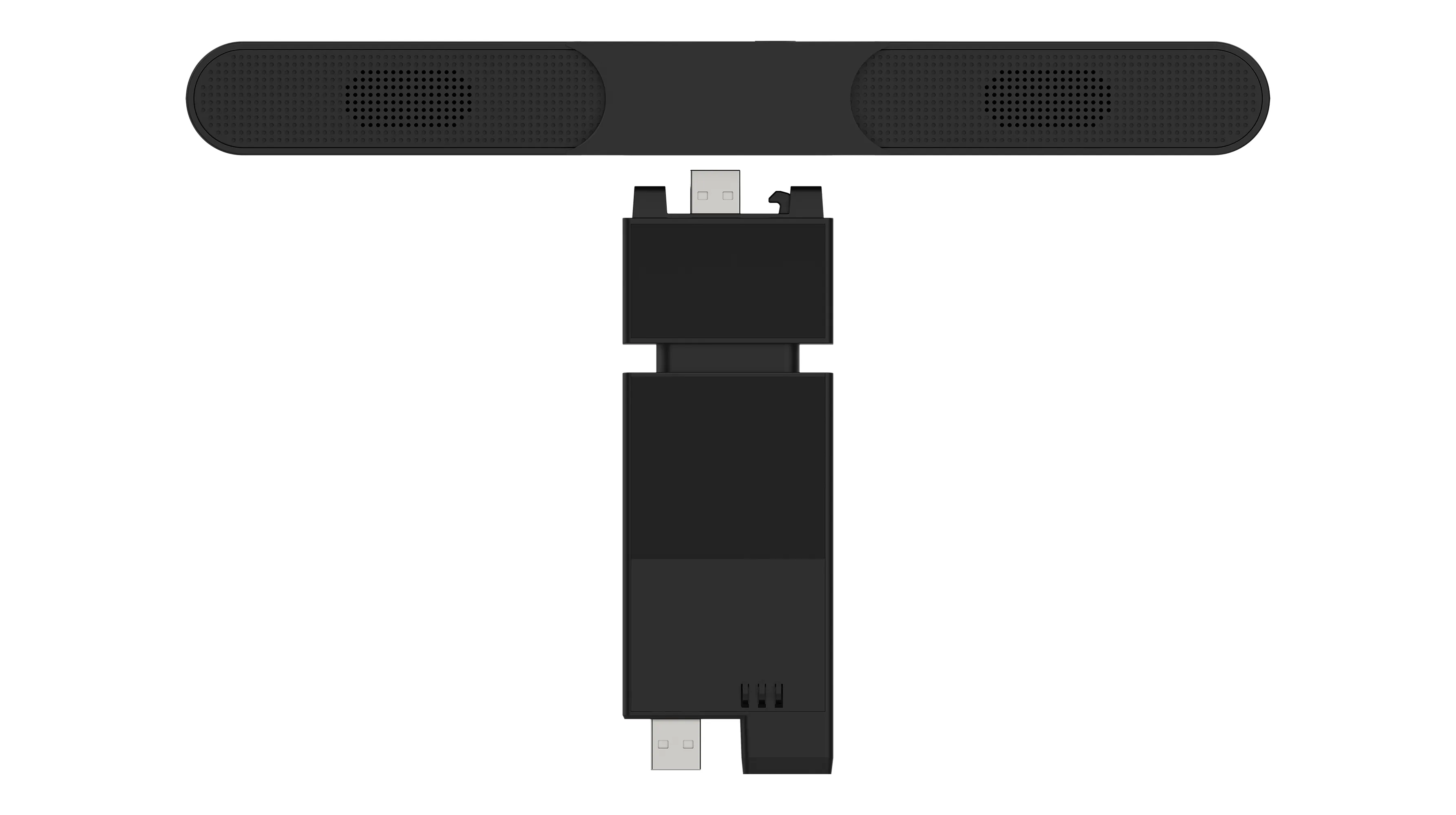Lenovo ThinkVision MS30 - Soundbar - näytölle - 4 Watt - musta