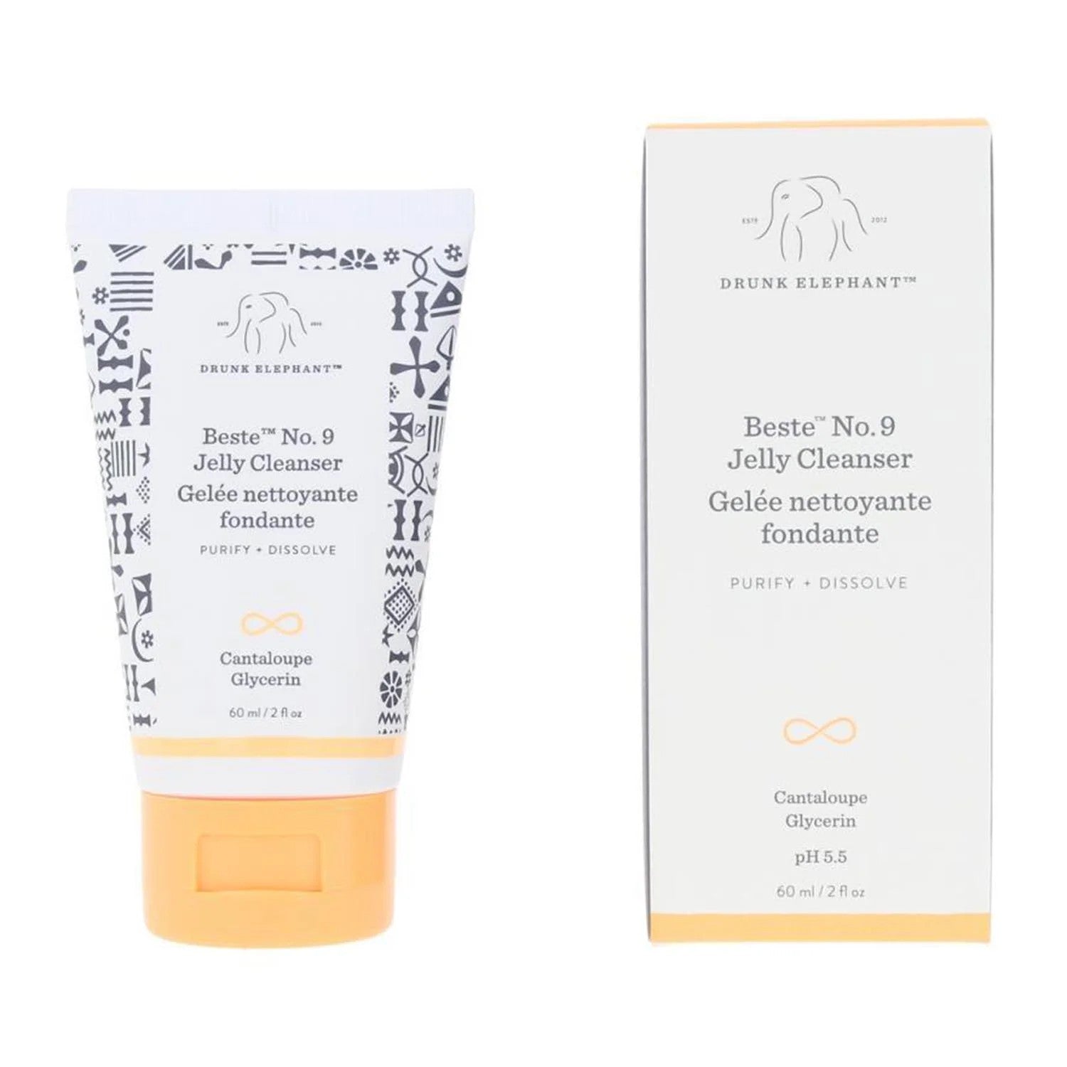 Drunk Elephant Beste No.9 Purifying Facial Cleansing Gel 60 ml