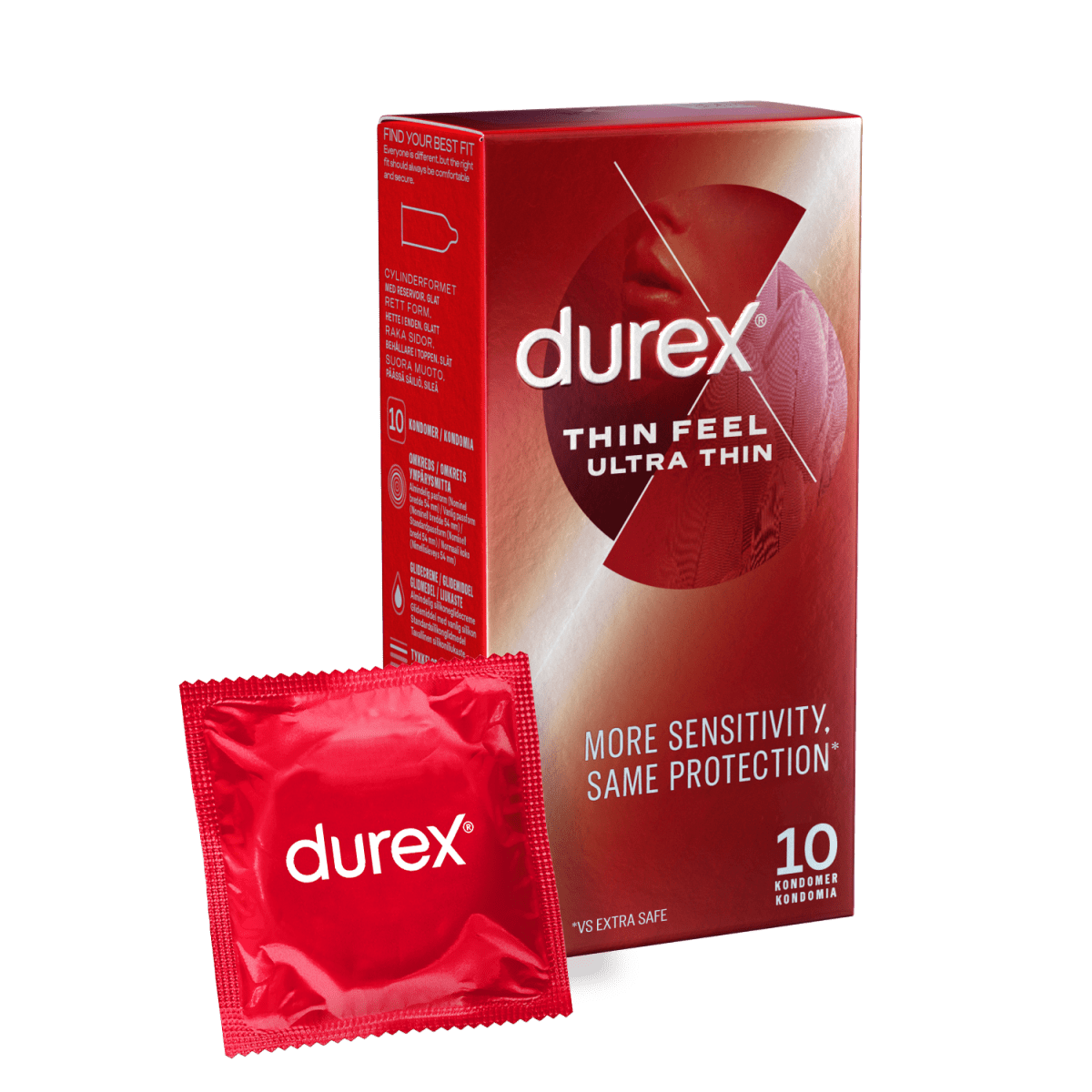 Durex Feel Ultra Thin 10-pakkaus