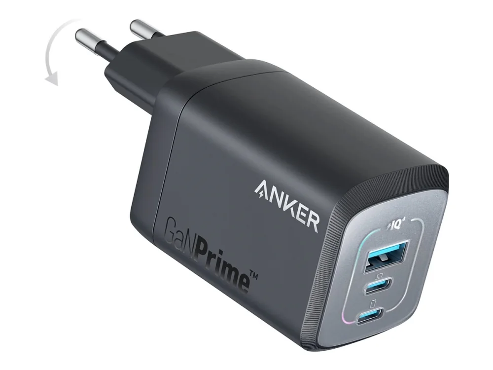 Anker 735 Prime 67 Watt - Virtalähde, Musta