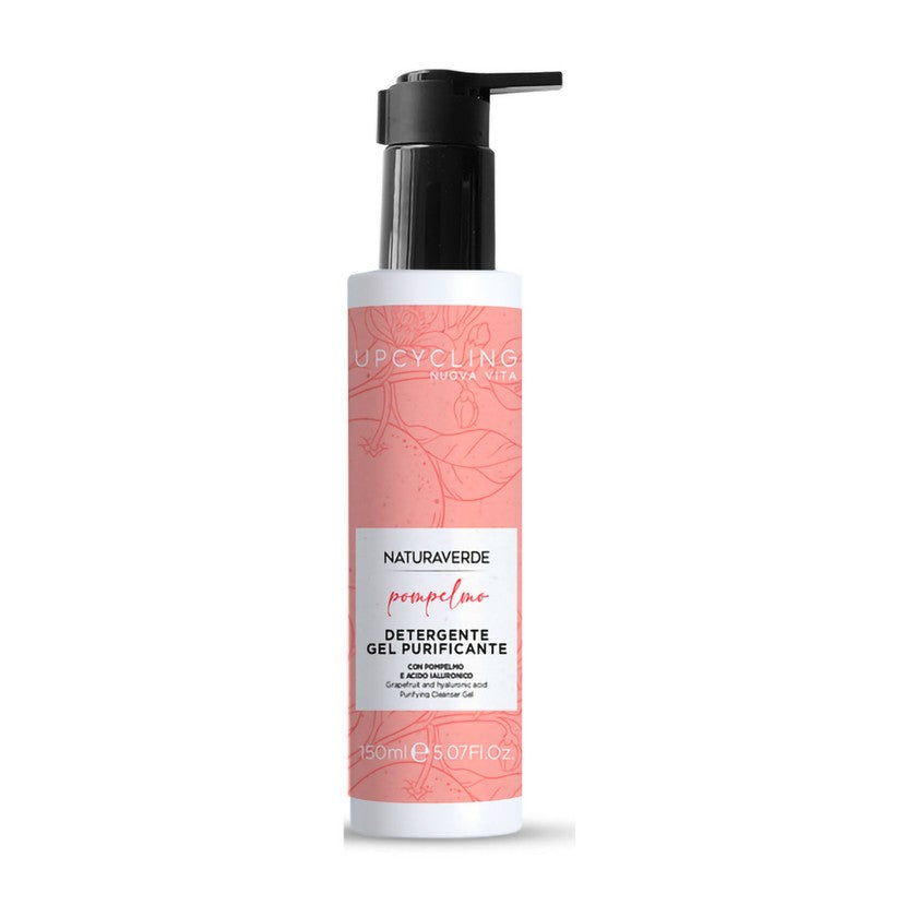 Naturaverde Puhdistava geelipuhdistusaine greipillä ja hyaluronihapolla 150 ml