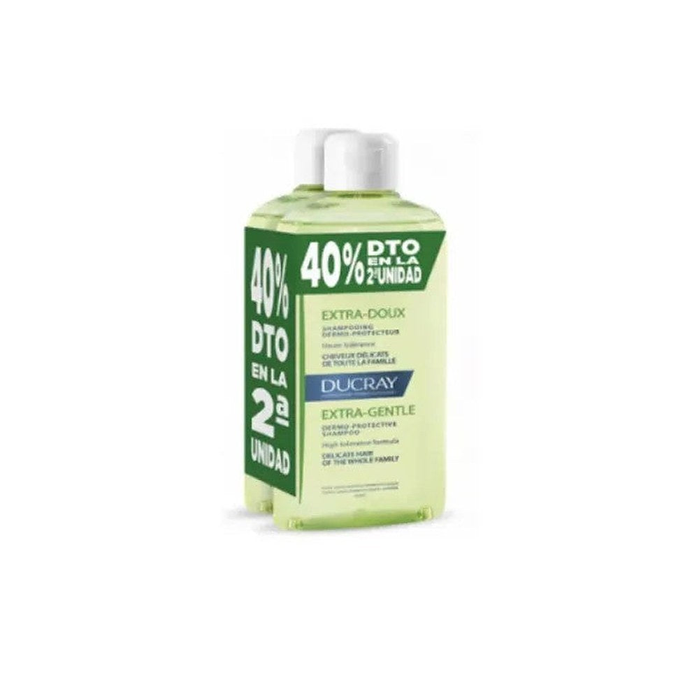 Ducray Tasapainottava shampoo 2x400 ml