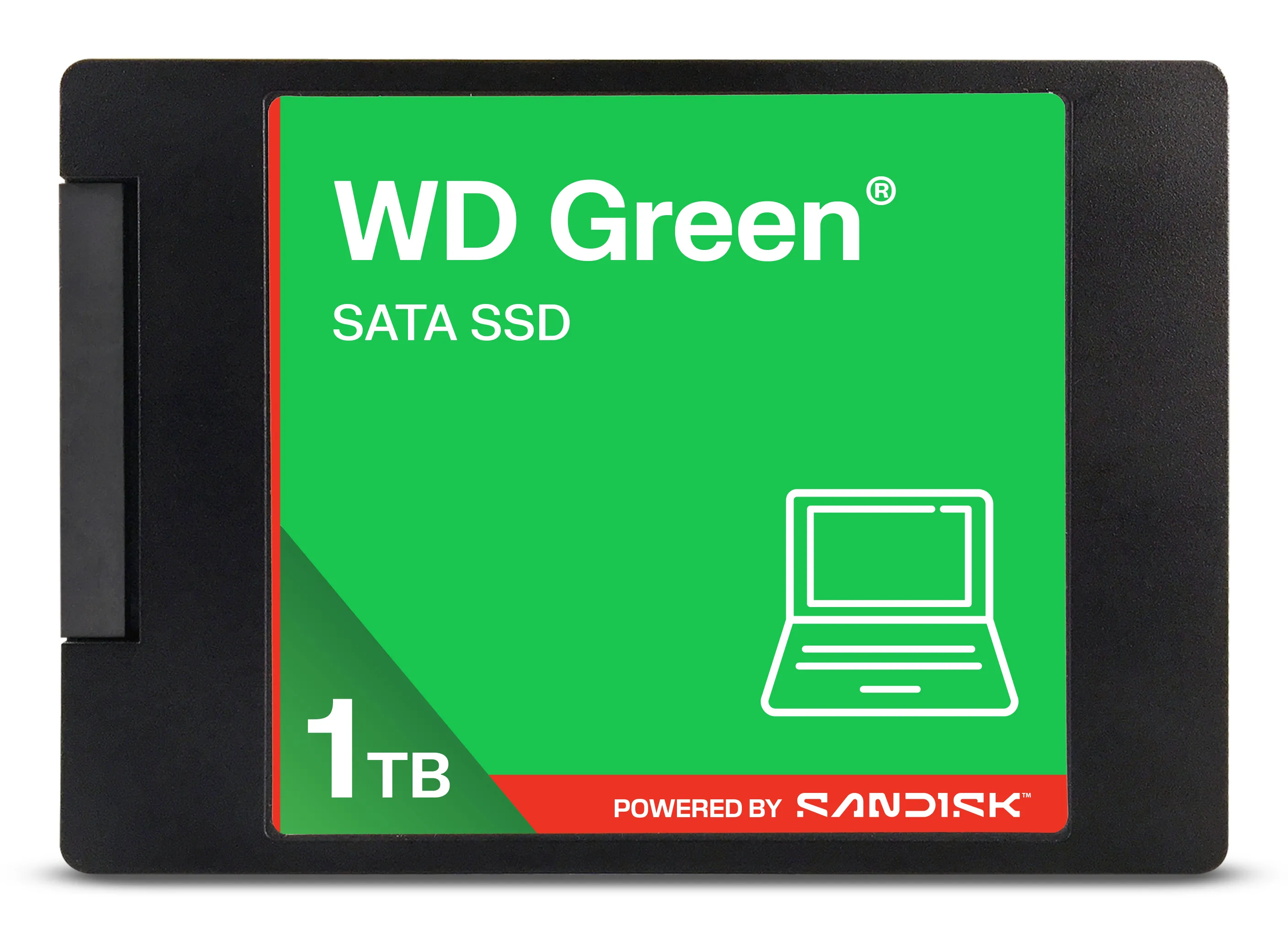 WD Green 1 Tt 2,5" SATA -SSD-levy