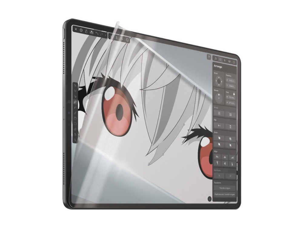 PanzerGlass ® GraphicPaper® Screen Protector iPad Pro 12.9'''' (2018, 2020, 2021, 2022) | Ultra-Wide Fit, Apple, Apple - iPad Pro 12.9 (2021), Apple - iPad Pro 12.9'''' (2020), Apple - iPad Pro 12.9'''' (2022),..., Asennus kuivana, Naarmuuntumisenkestävä, Iskunkestävä, Läpinäkyvä, 1 kpl