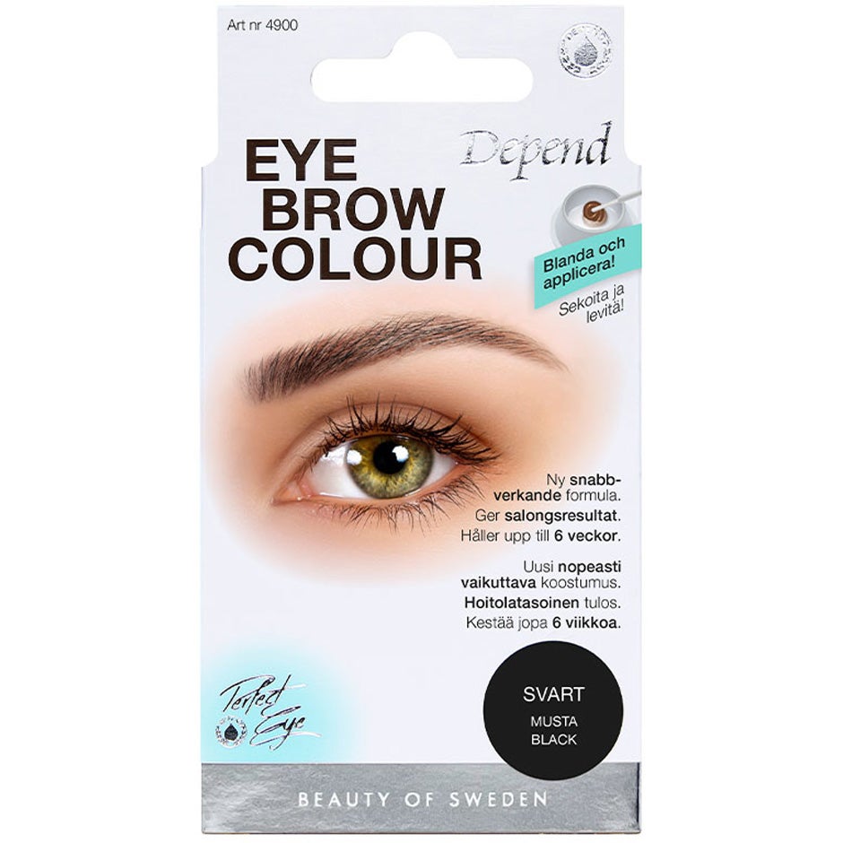 Depend EyeBrow Colour Black - 15 ml