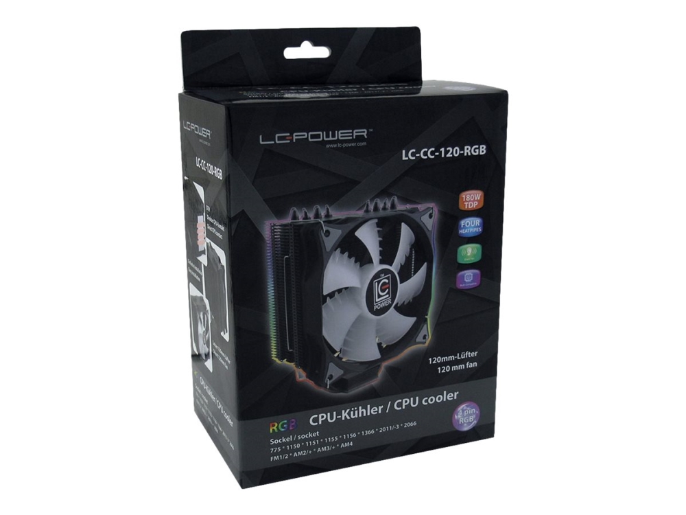LC Power Cosmo Cool - CPU-ilmajäähdytin