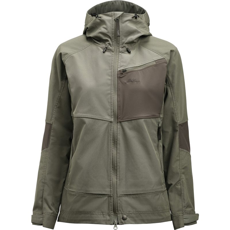 Lundhags Tived Stretch Hybrid Jacket W Aloe Green/Forest Green - XL