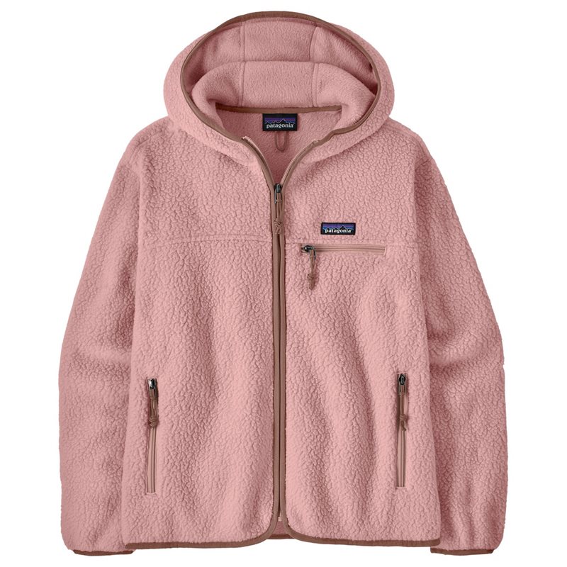 Patagonia W's Retro Pile Hoody Fuzzy Mauve - XS
