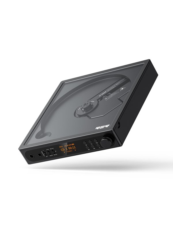 FiiO DM15 R2R, 471,5 g, musta, Henkilökohtainen cd-soitin