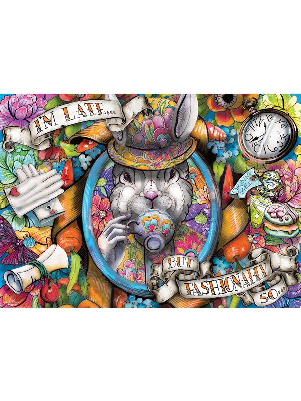 Fashionably Late Palapeli 1000 palaa Ravensburger