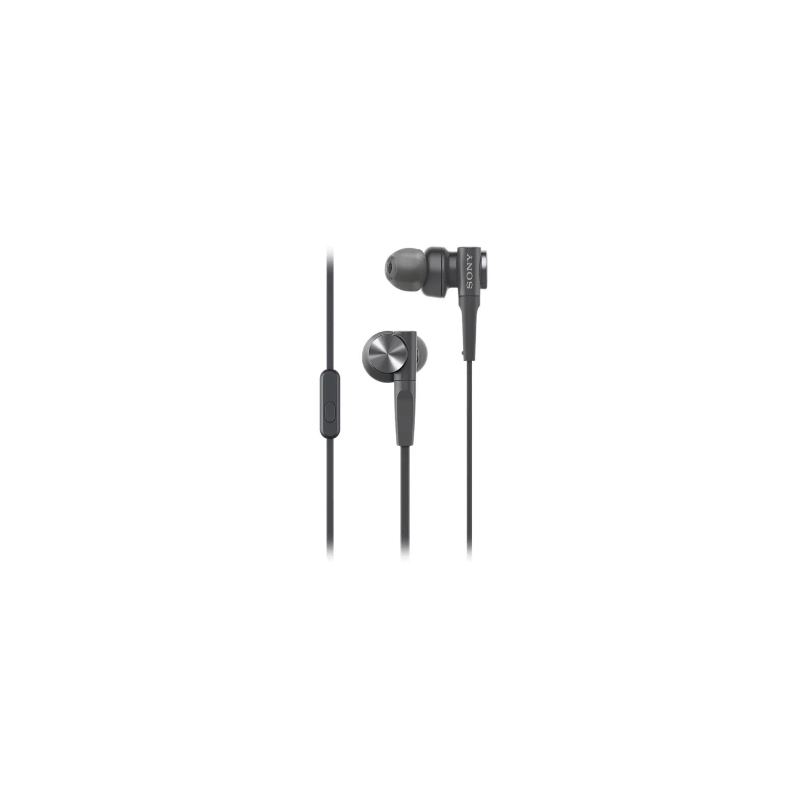 Sony MDR-XB55AP - Øreproptelefoner med mik. - i øret - kabling - 3,5 mm jackstik - lajittelu