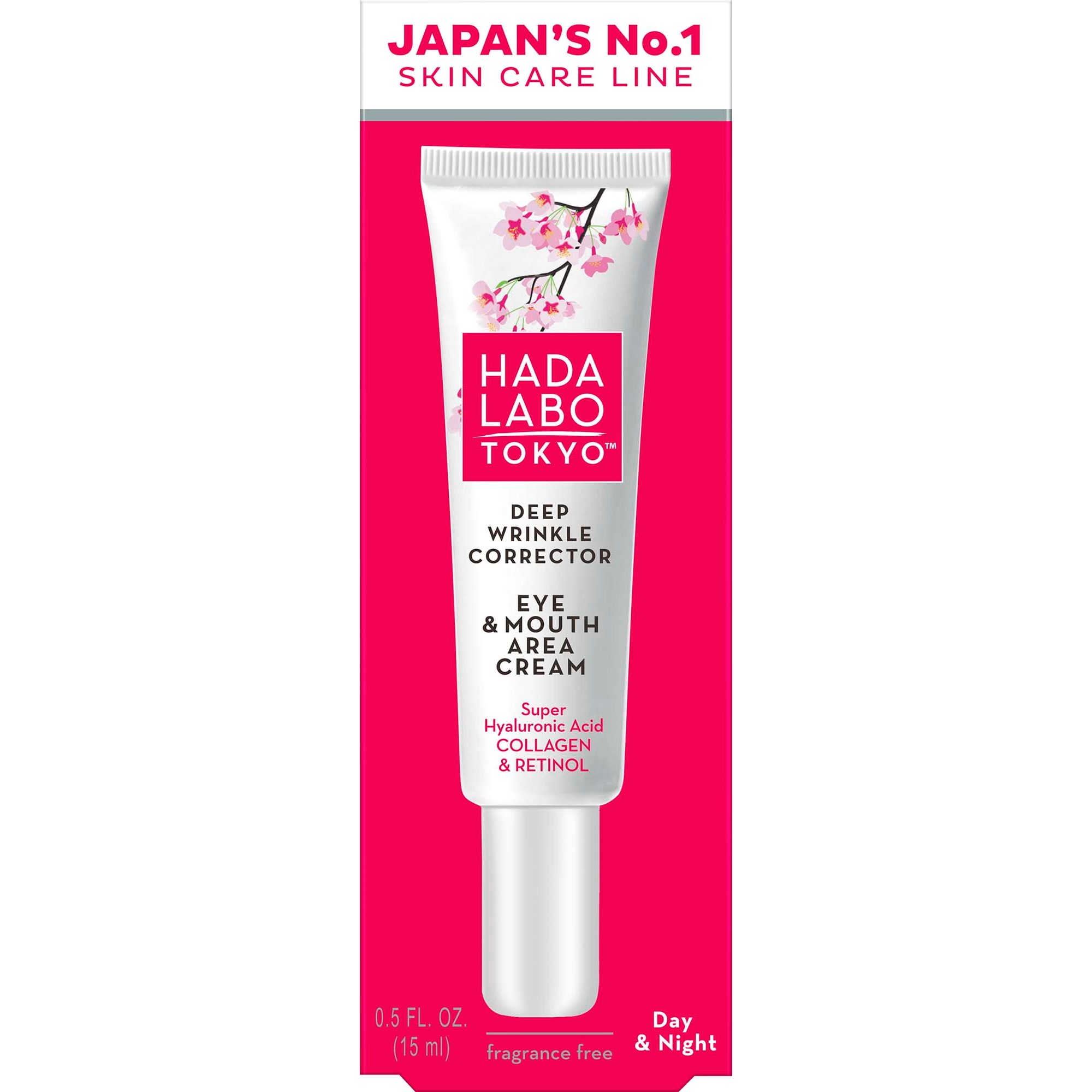 HADA LABO TOKYO Deep Wrinkle Corrector Eye & Mouth Area Cream 15ml