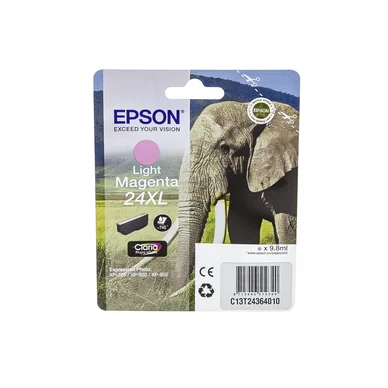 Epson Epson 24XL Mustepatruuna vaalea magenta T2436 Vastaa: N/A