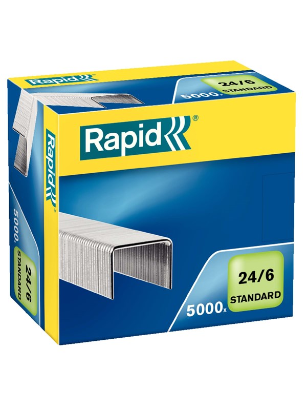 Rapid Niitit Rapid Standard 24/6 Galv. 5000/ltk 24859800 Vastaa: N/A