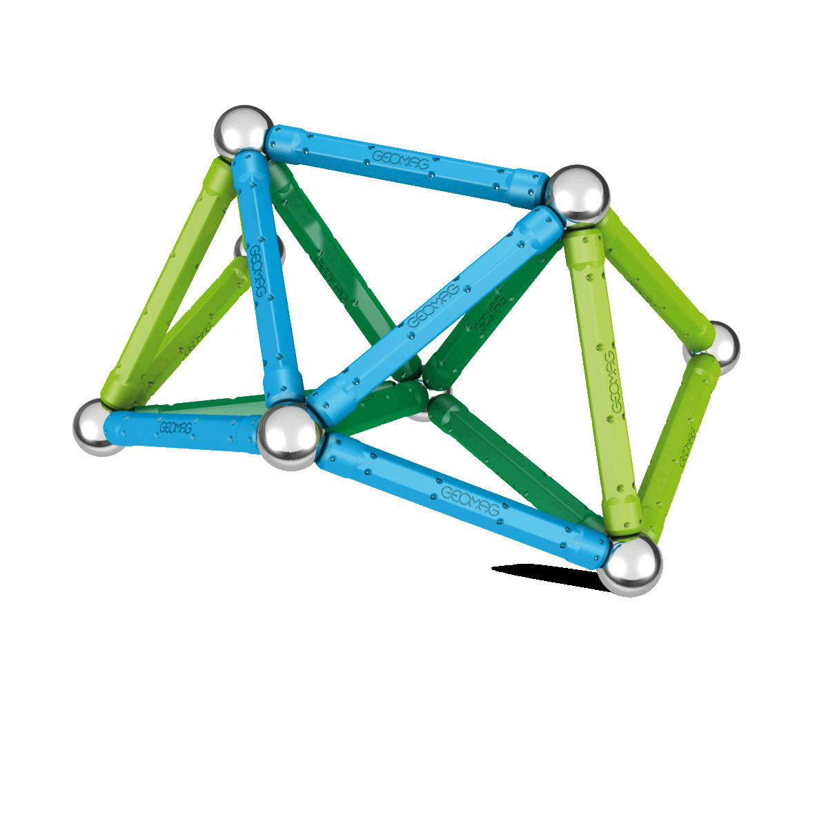 Geomag Rakennussarja Väri sininen ja vihreä - 35 kpl