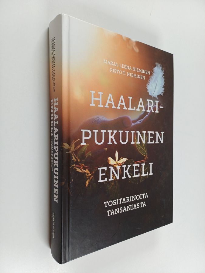 Haalaripukuinen enkeli