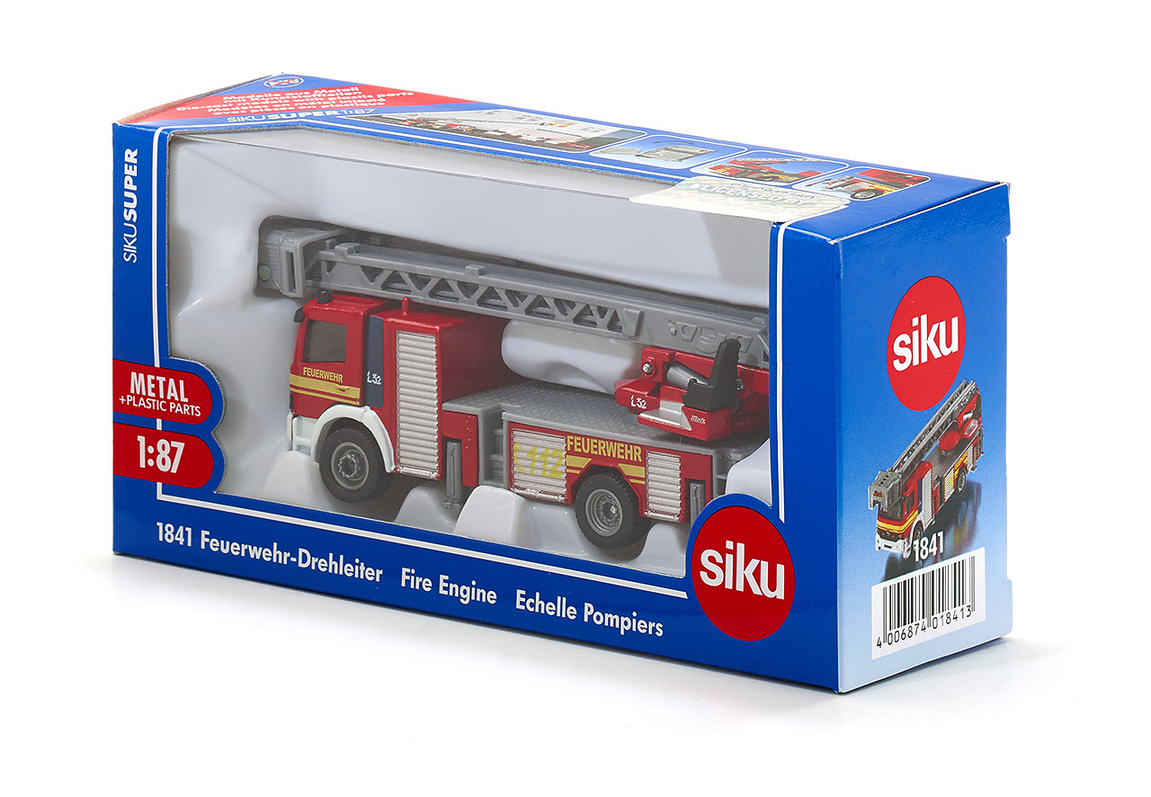 Siku 10184100000, Paloauton pienoismalli, Esikoottu, 1:87, Poika/tyttö, Muovi, 3 vuosi/vuosia
