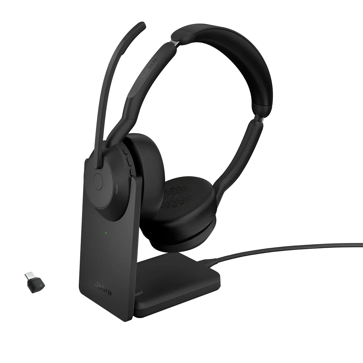 Jabra Evolve2 55, Langaton, Toimisto/puhelukeskus, 20 - 20000 Hz, 130 g, Kuulokkeet