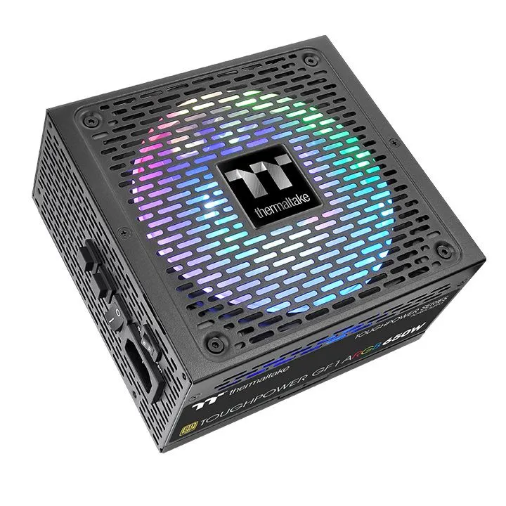 Thermaltake Toughpower GF1 ARGB 650W -virtalähde, 80 Plus Gold
