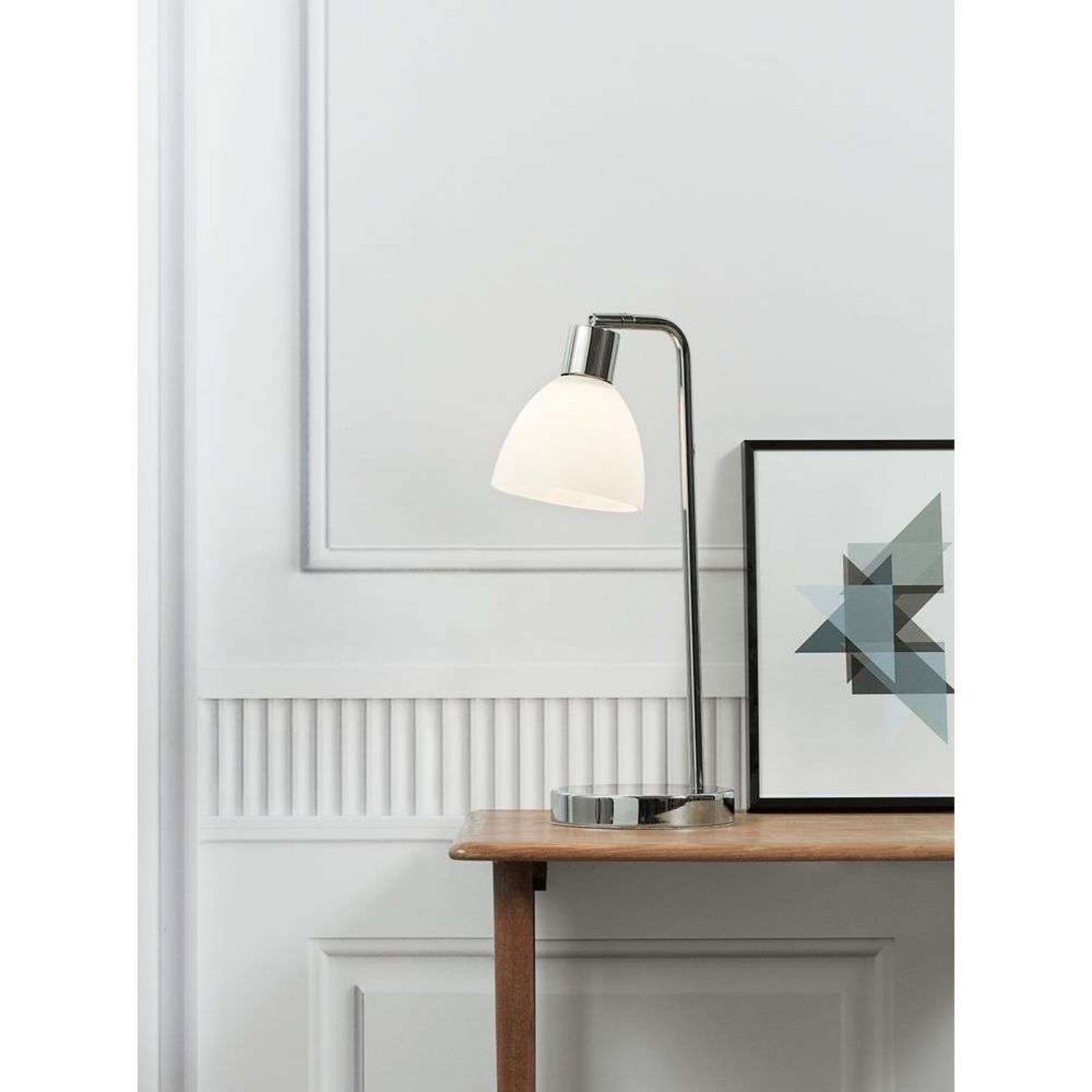 Ray Pöytävalaisin Chrome - Nordlux - Olohuone - Lasi