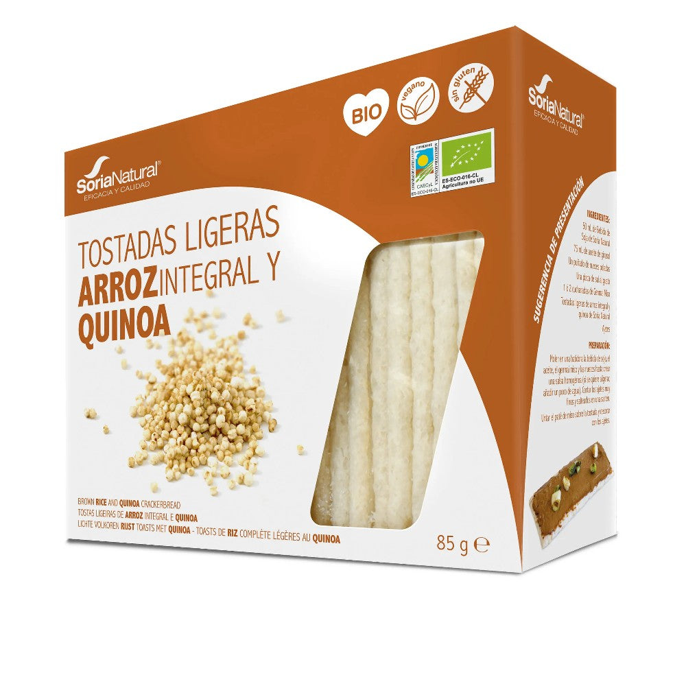 Alecosor Toast di riso e quinoa biologici — Snack biologico