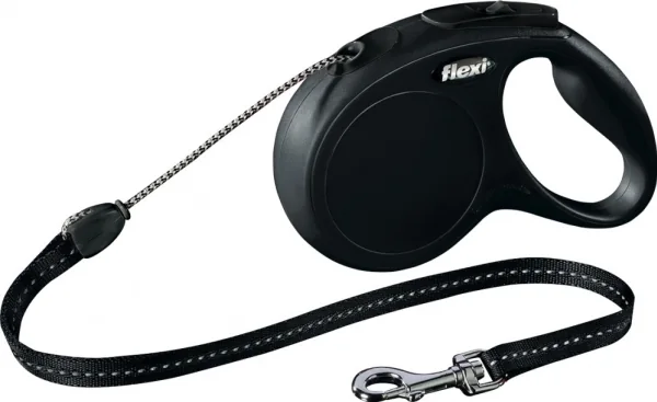 Flexi New CLASSIC M Leash 5 m black