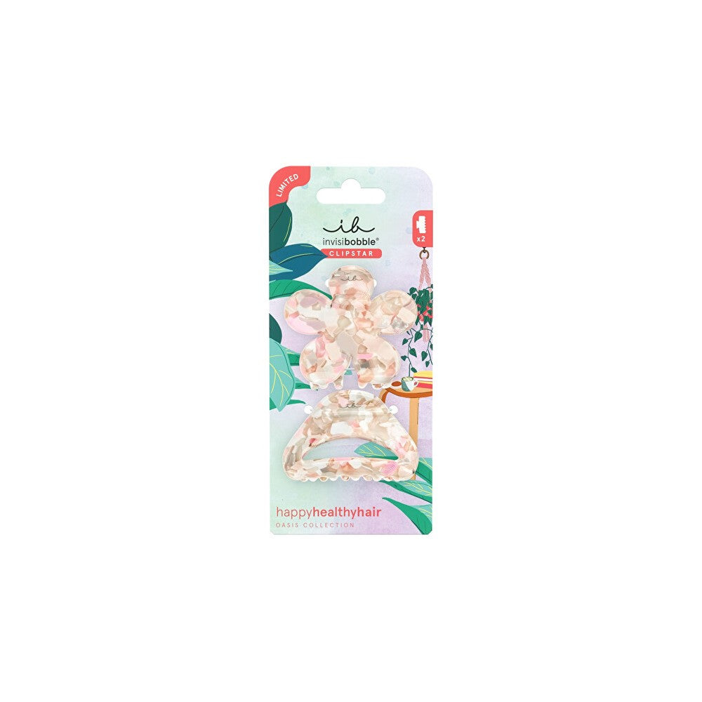 Invisibobble Clipstar Oasis Refreshed Bloom M Fermaglio Per Capelli 2 Pezzi — Fermaglio per capelli