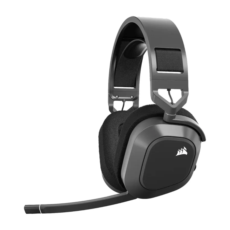 Corsair HS80 MAX -langaton pelikuulokemikrofoni, steel gray